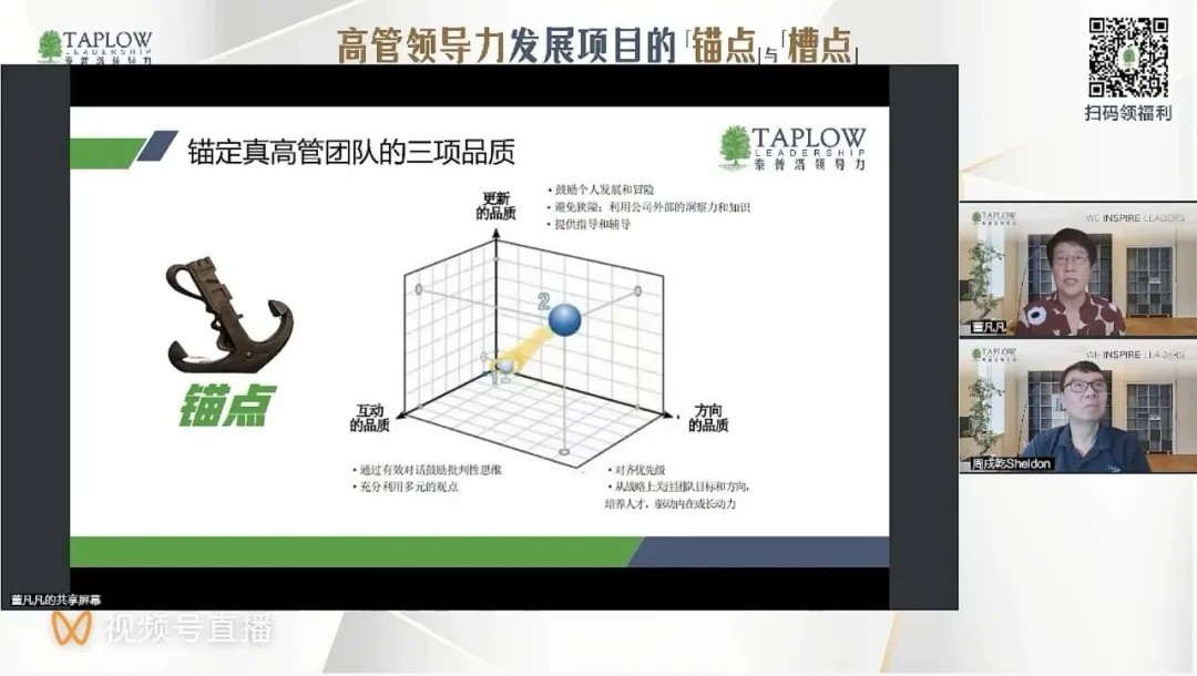 第182期直播 | 高管领导力发展项目的“锚点”与“槽点”