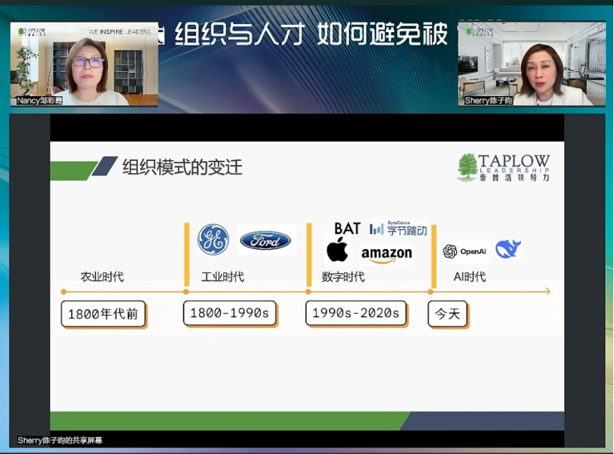 线上课精华 | 组织与人才如何避免被AI迭代？
